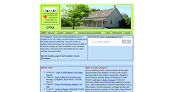 Desktop Screenshot of cfha.info